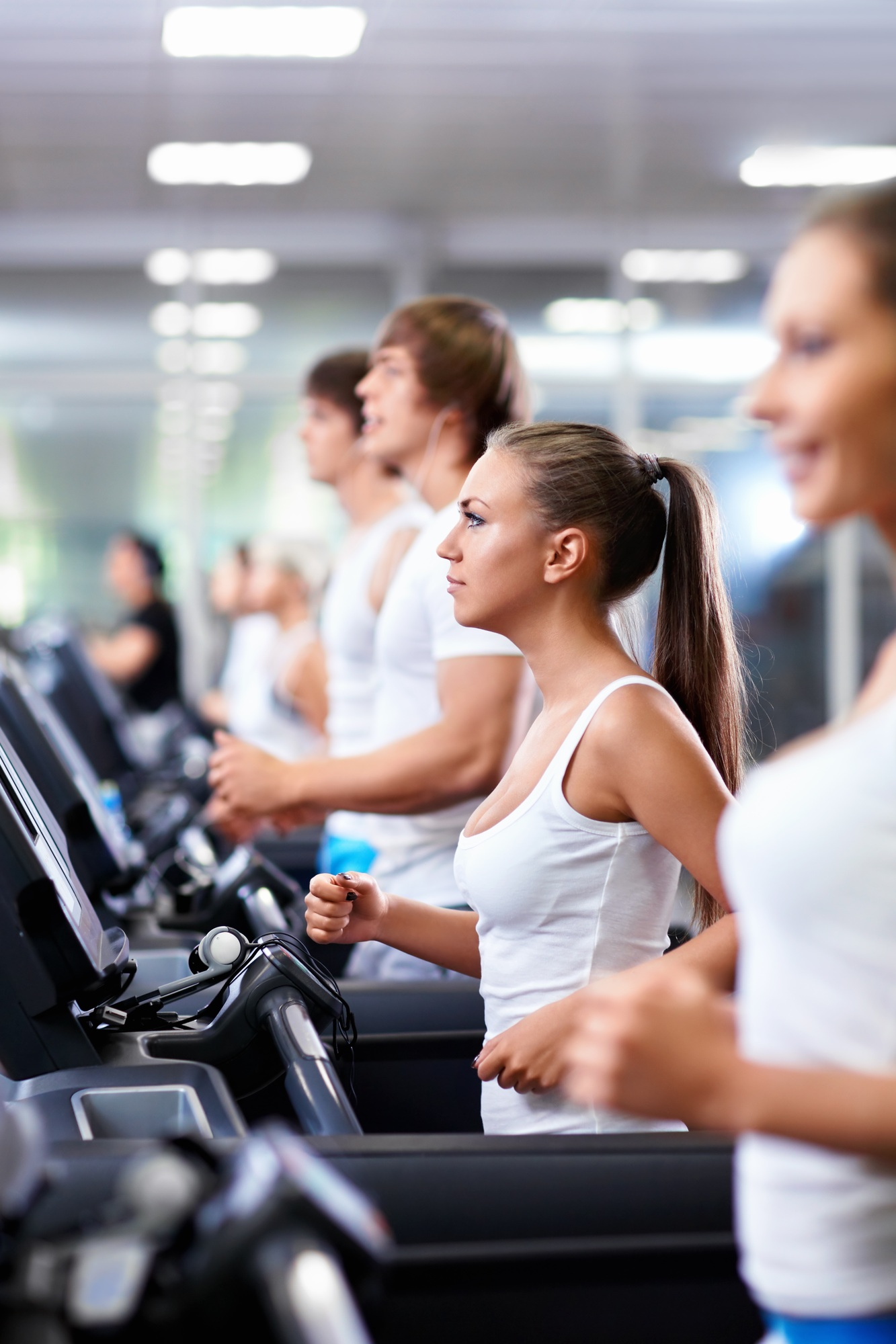 In fitness club
